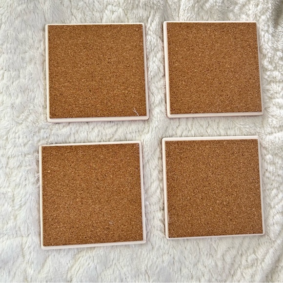 NEW Coasters - Set of Four “Love The Wine You’re With” - Picture 4 of 6